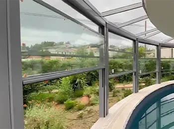 Albert Genau Vertiflex Up Üstte Toplanır Giyotin Cam Sistemi