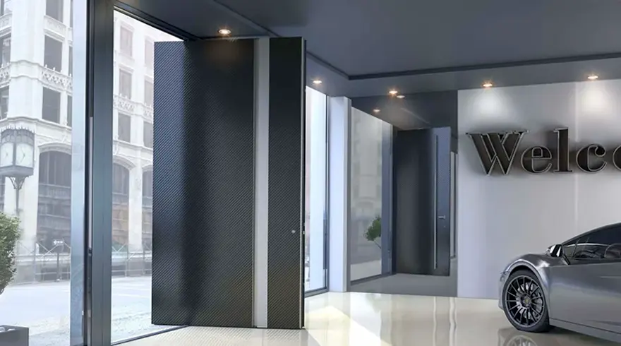 Yalıtımlı Pivot Giriş Kapıları SUPREME SD115