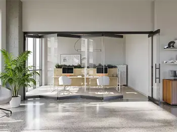 Albert Genau Atrium-Momentum-Centrum Horizontal Sliding Walls System
