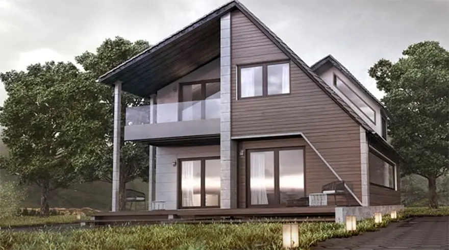 Insulated Hinged Windows & Doors SMARTTIA S77