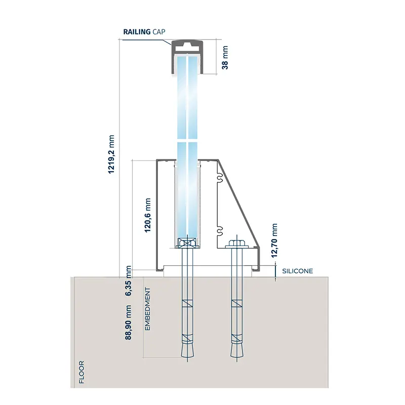Linea Rossa Küpeşte Sistem LR-1400