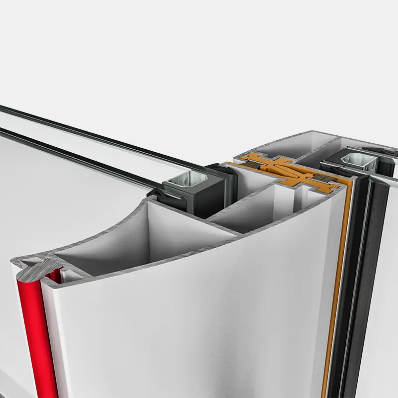 Linea Rossa Yalıtımsız Sürme Sistem LR-2100