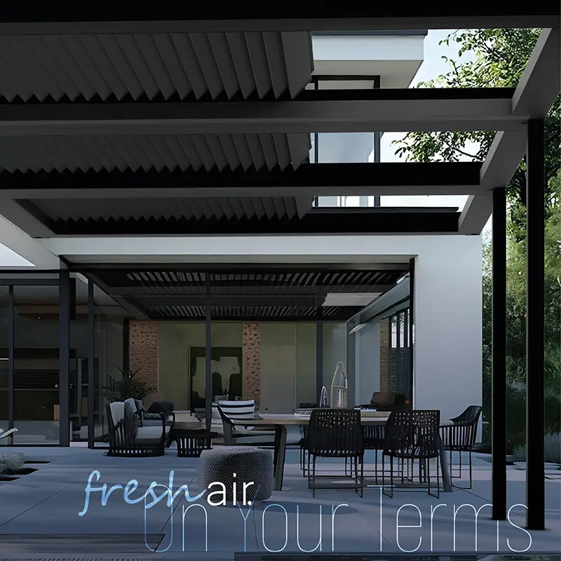 Linea Rossa Bioklimatik Pergola Sistemi LR-8700